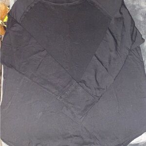 Zenana- Black Long Sleeve Shirt